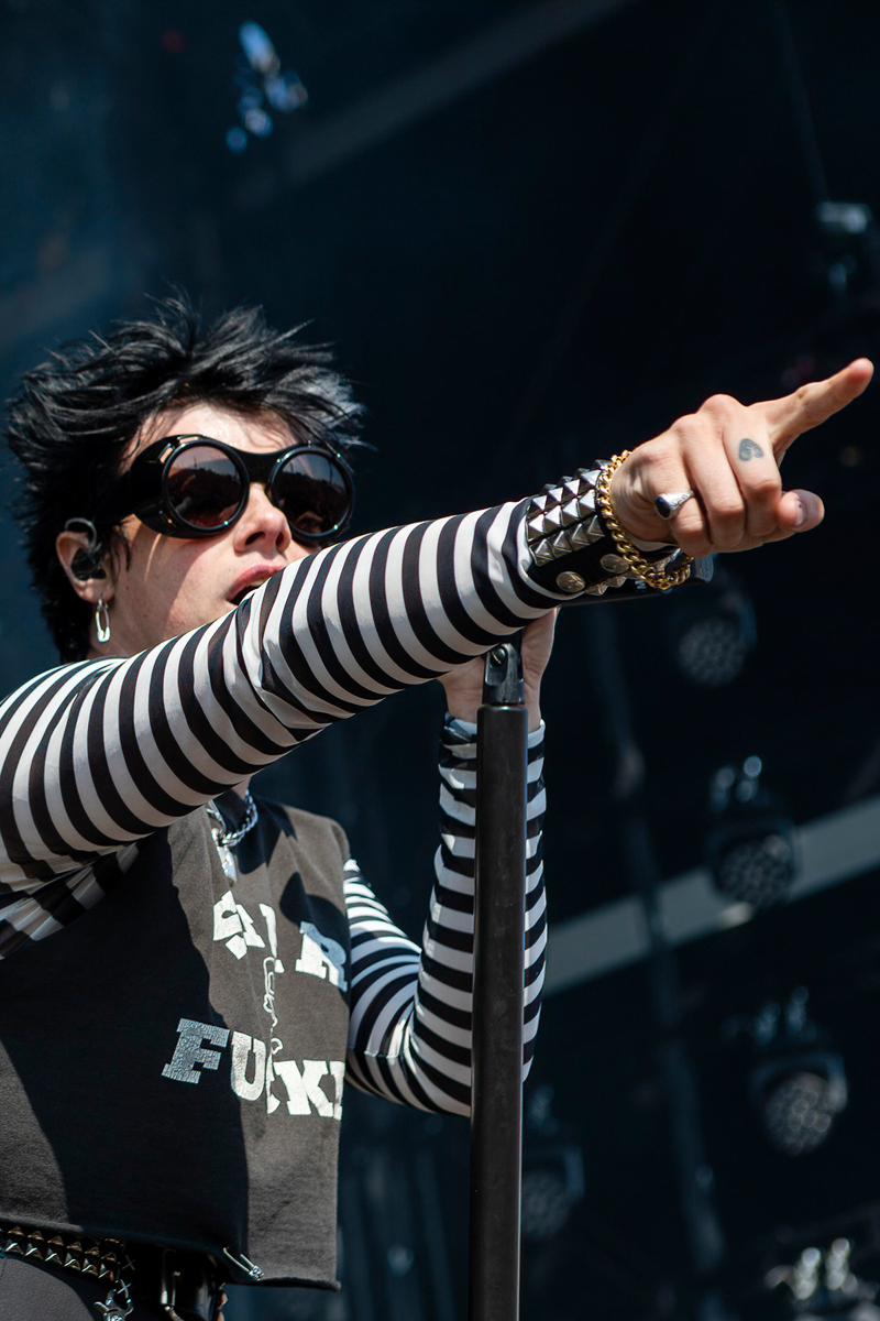 YungBlud @ Rock am Ring 2023, picture 17, photographed by Edwin Houdevelt - FrontView Magazine