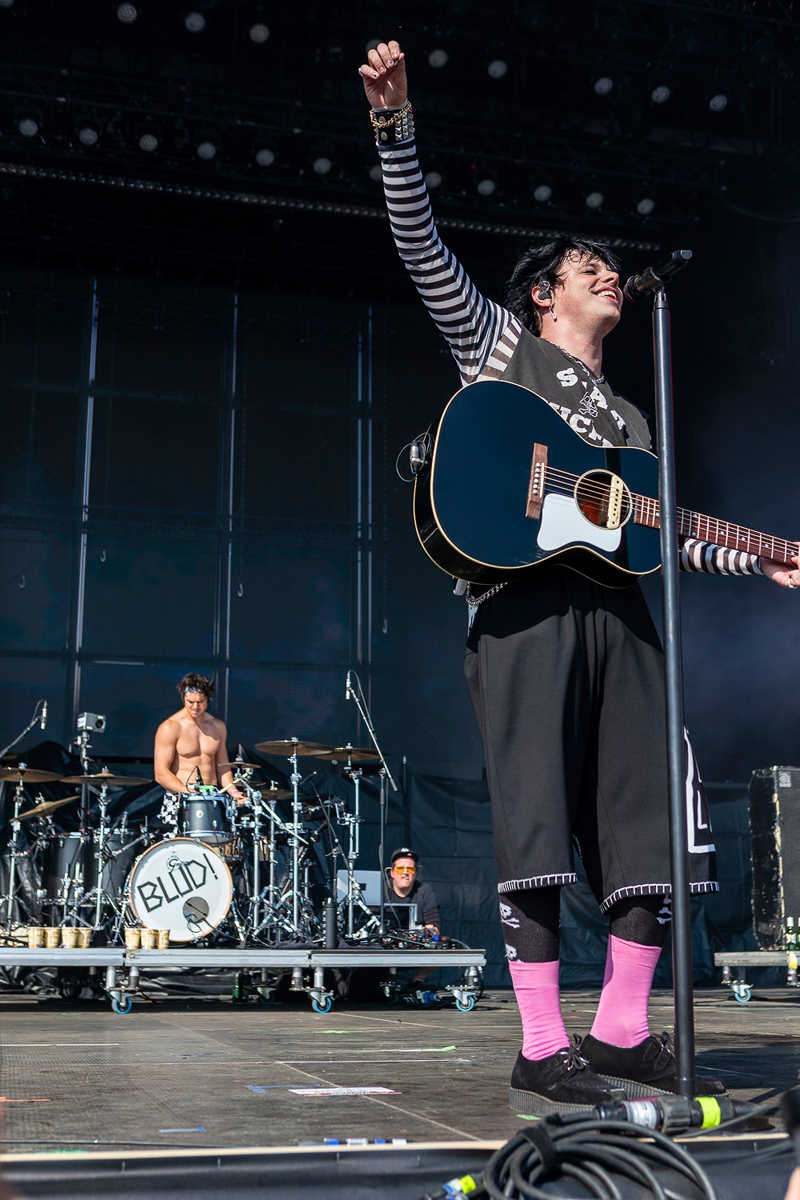 YungBlud @ Rock am Ring 2023, picture 22, photographed by Edwin Houdevelt - FrontView Magazine