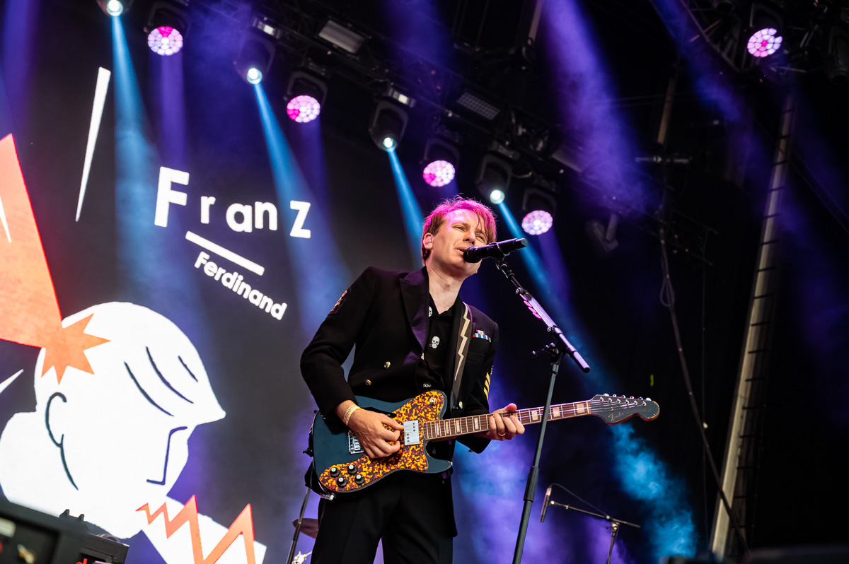 Franz Ferdinand @ Vestrock Dag 1, foto 1, foto's door Luc Klinckaert - FrontView Magazine