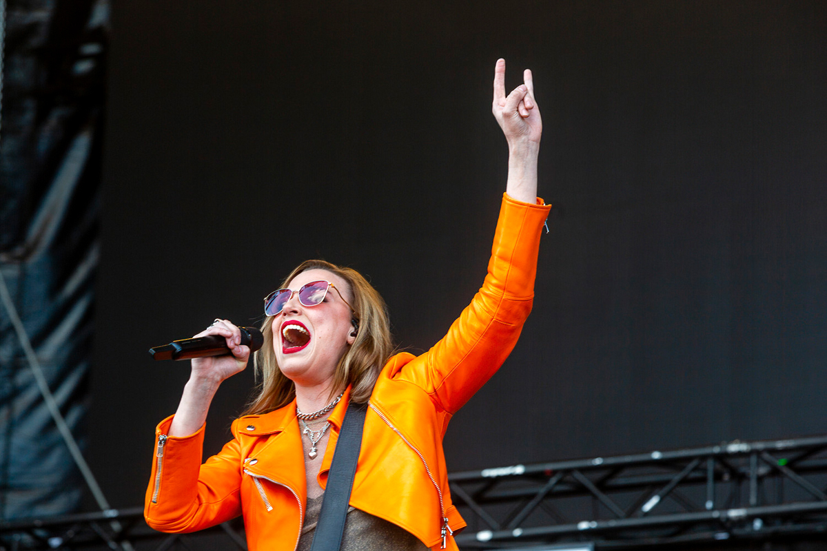 Halestorm @ Rock am Ring 2023, foto 2, foto's door Edwin Houdevelt - FrontView Magazine