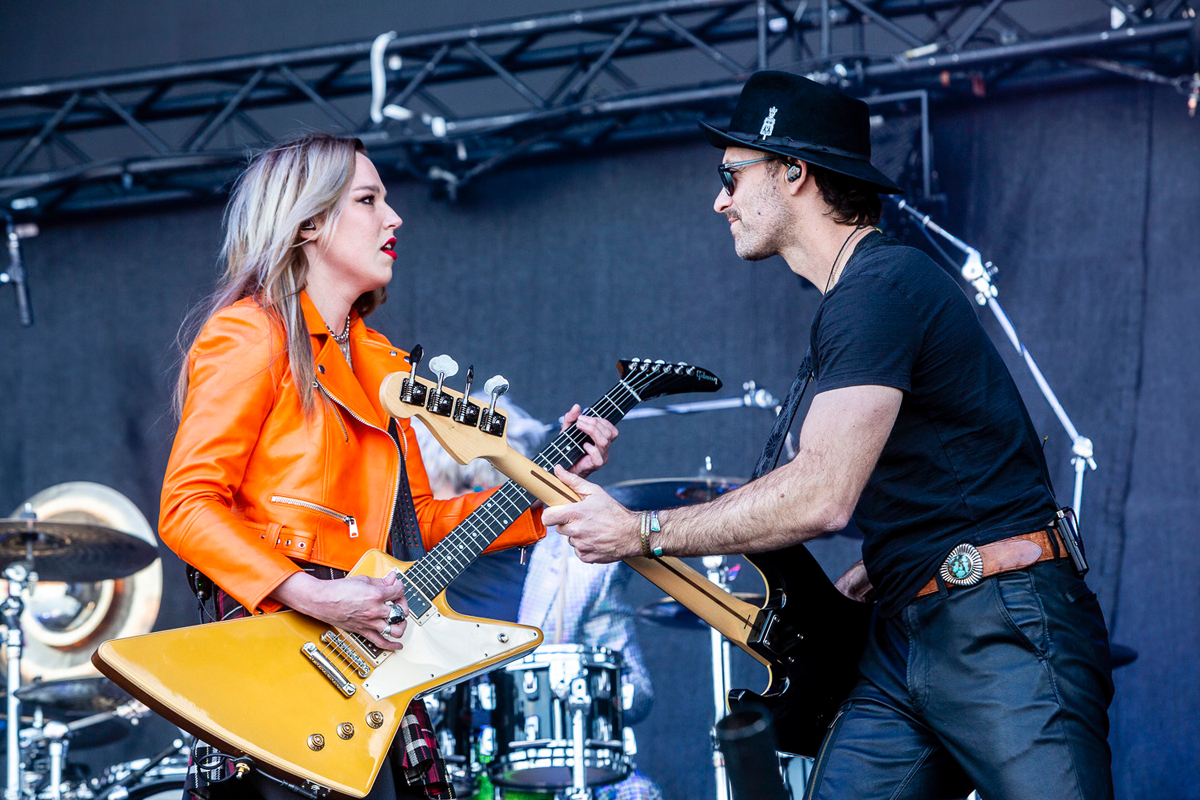 Halestorm @ Rock am Ring 2023, foto 3, foto's door Edwin Houdevelt - FrontView Magazine