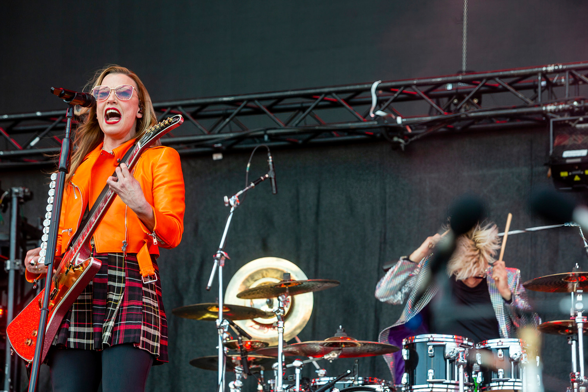 Halestorm @ Rock am Ring 2023, foto 7, foto's door Edwin Houdevelt - FrontView Magazine