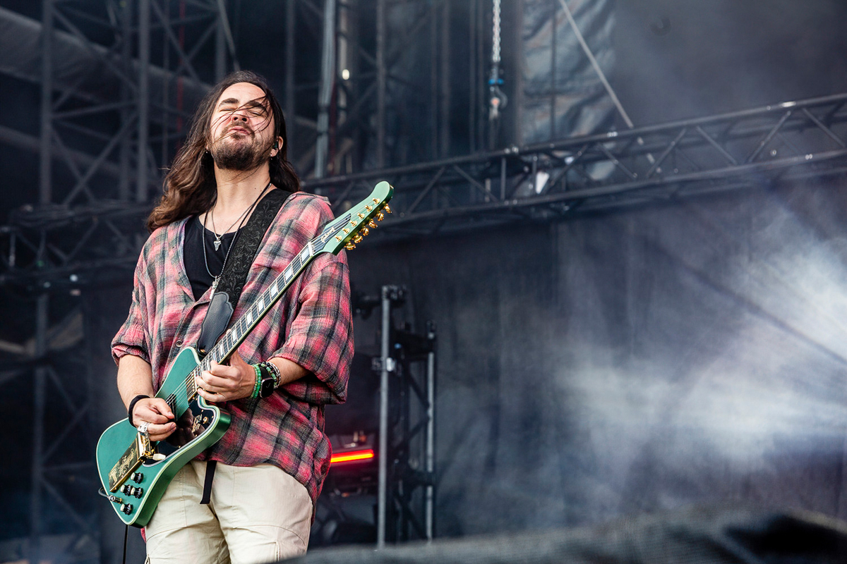 Halestorm @ Rock am Ring 2023, foto 11, foto's door Edwin Houdevelt - FrontView Magazine