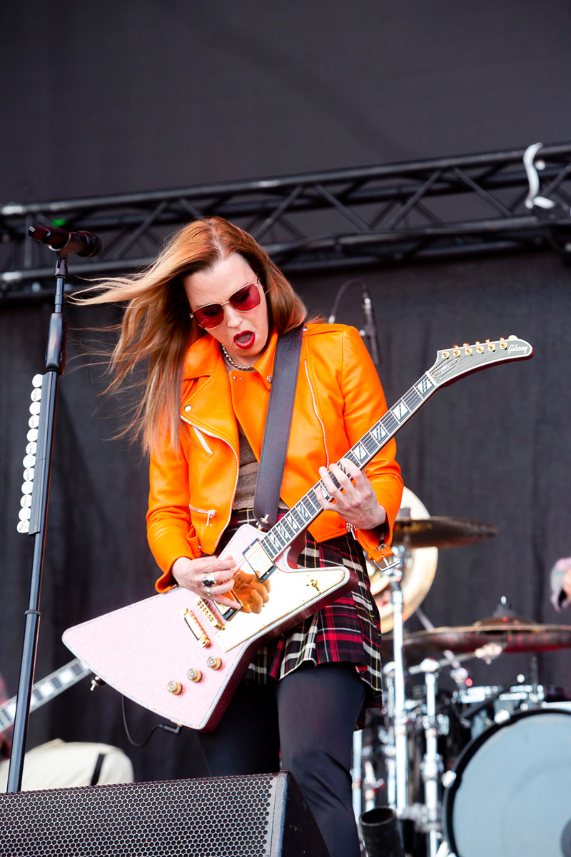 Halestorm @ Rock am Ring 2023, foto 12, foto's door Edwin Houdevelt - FrontView Magazine