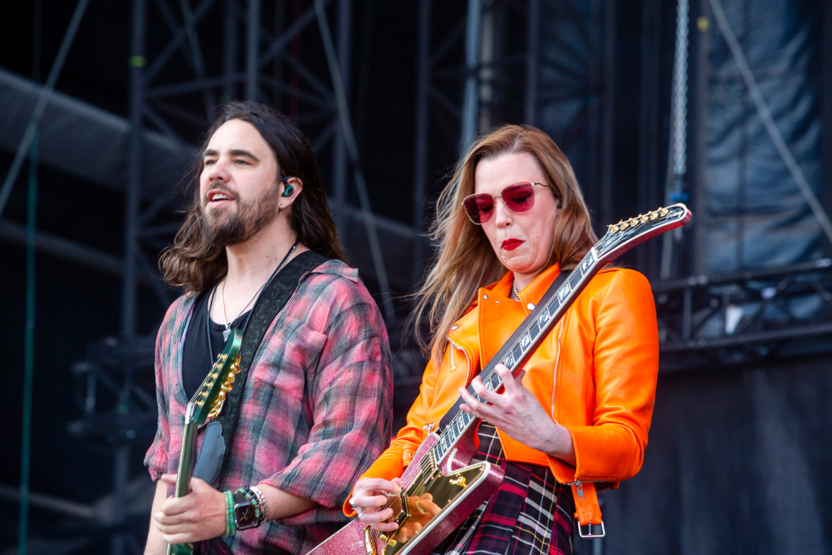 Halestorm @ Rock am Ring 2023, foto 15, foto's door Edwin Houdevelt - FrontView Magazine