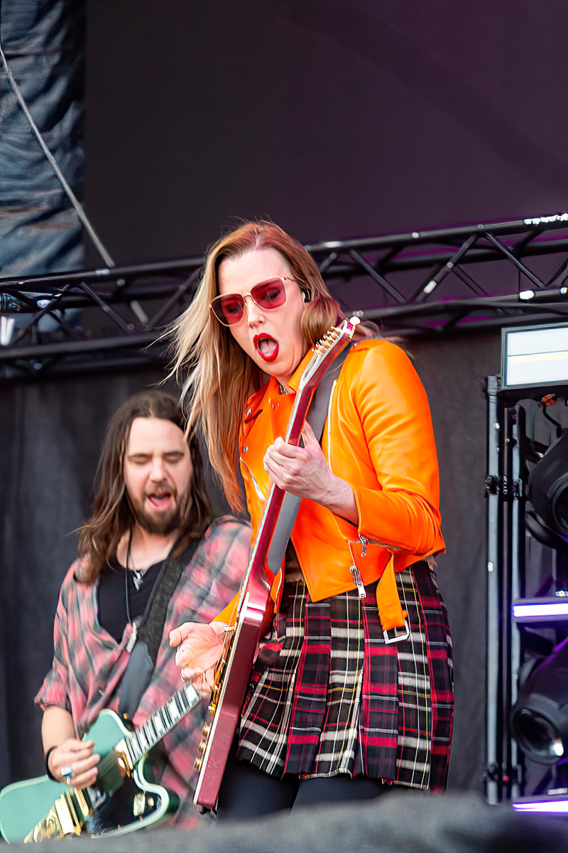 Halestorm @ Rock am Ring 2023, foto 17, foto's door Edwin Houdevelt - FrontView Magazine