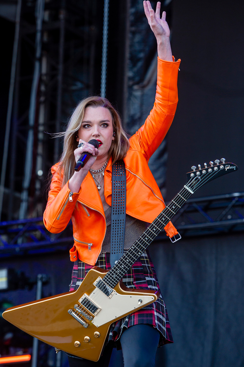 Halestorm @ Rock am Ring 2023, foto 18, foto's door Edwin Houdevelt - FrontView Magazine