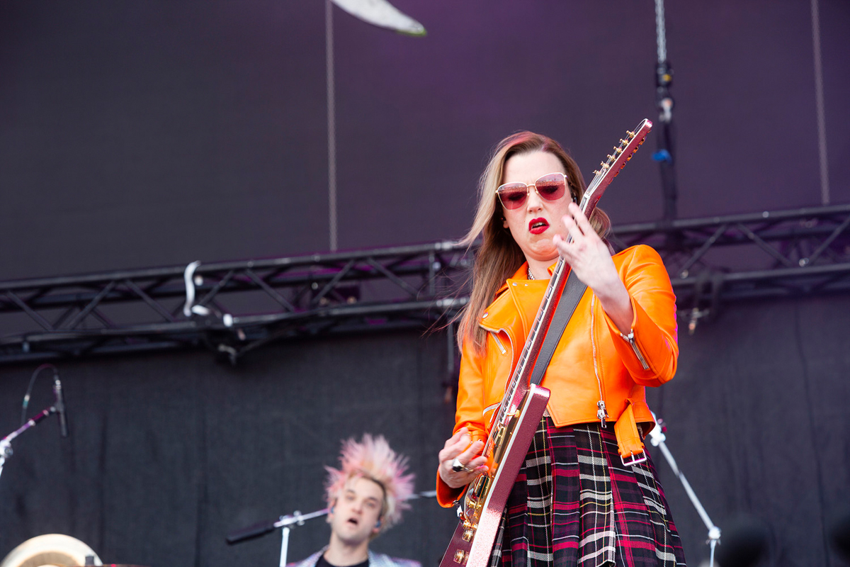 Halestorm @ Rock am Ring 2023, foto 19, foto's door Edwin Houdevelt - FrontView Magazine