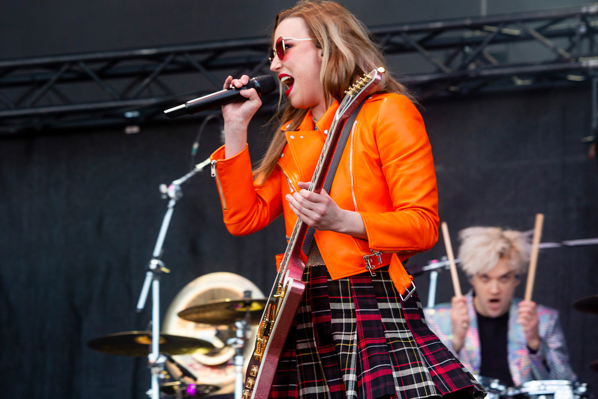 Halestorm @ Rock am Ring 2023, foto 20, foto's door Edwin Houdevelt - FrontView Magazine