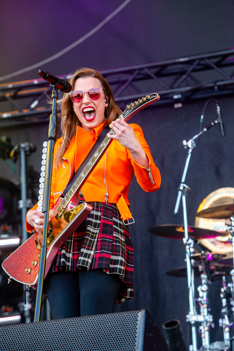 Halestorm @ Rock am Ring 2023, foto 23, foto's door Edwin Houdevelt - FrontView Magazine
