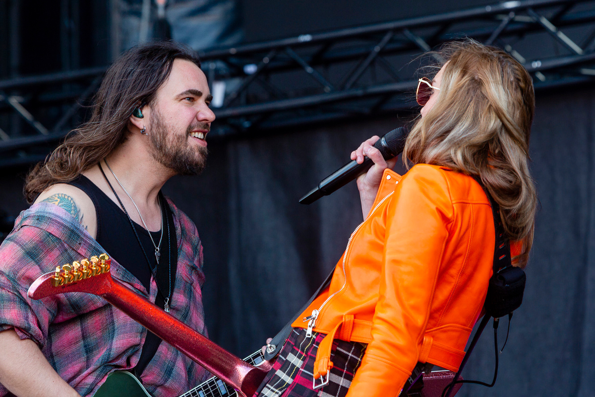 Halestorm @ Rock am Ring 2023, foto 24, foto's door Edwin Houdevelt - FrontView Magazine