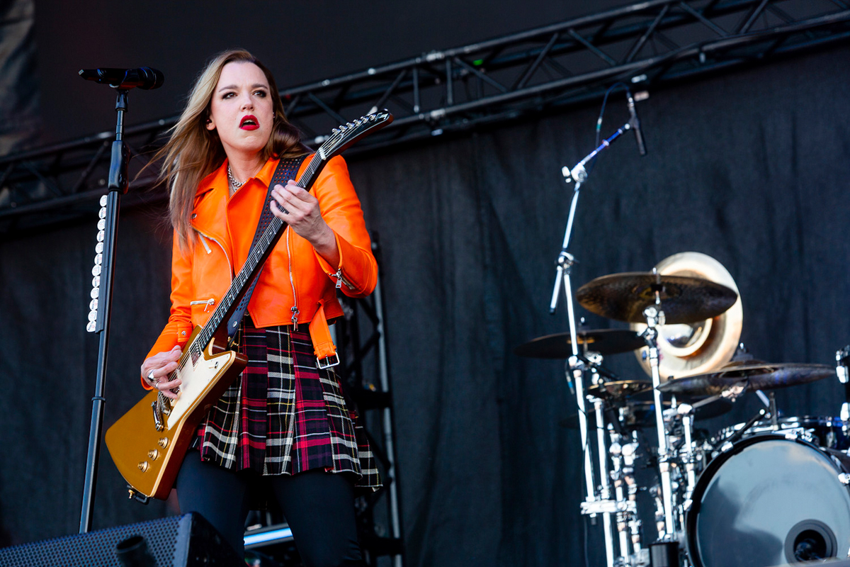 Halestorm @ Rock am Ring 2023, foto 25, foto's door Edwin Houdevelt - FrontView Magazine