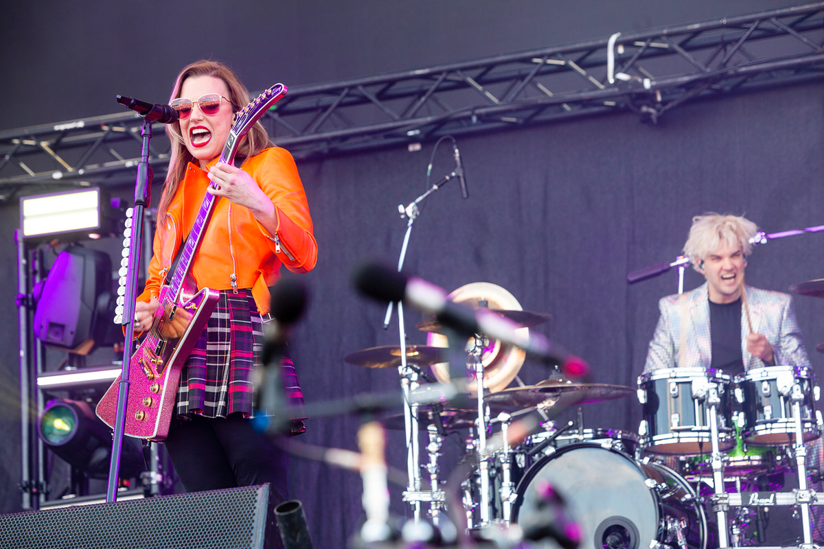 Halestorm @ Rock am Ring 2023, foto 26, foto's door Edwin Houdevelt - FrontView Magazine