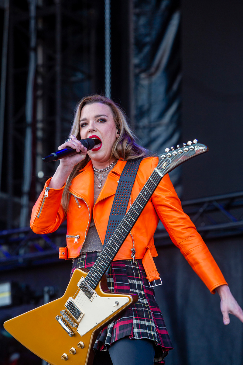 Halestorm @ Rock am Ring 2023, foto 27, foto's door Edwin Houdevelt - FrontView Magazine