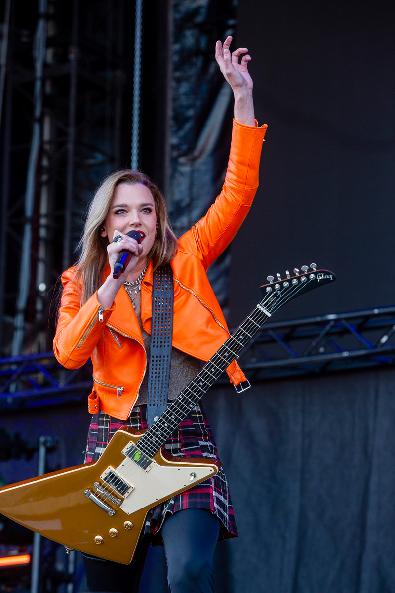 Halestorm @ Rock am Ring 2023, foto 28, foto's door Edwin Houdevelt - FrontView Magazine