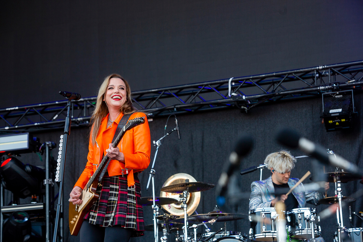 Halestorm @ Rock am Ring 2023, foto 29, foto's door Edwin Houdevelt - FrontView Magazine