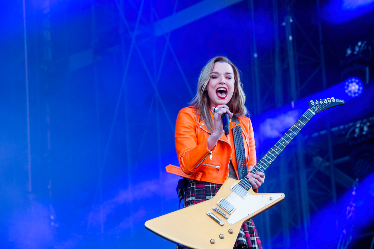 Halestorm @ Rock am Ring 2023, foto 30, foto's door Edwin Houdevelt - FrontView Magazine