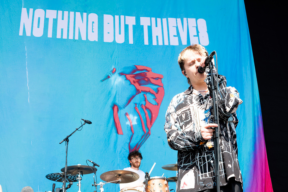 Nothing But Thieves @ Rock am Ring 2023, picture 1, photographed by Edwin Houdevelt - FrontView Magazine