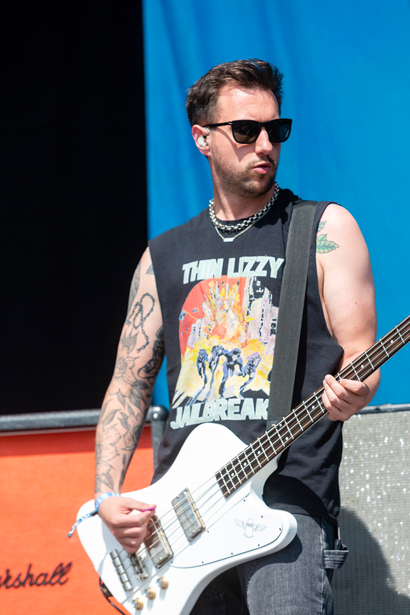 Nothing But Thieves @ Rock am Ring 2023, picture 3, photographed by Edwin Houdevelt - FrontView Magazine