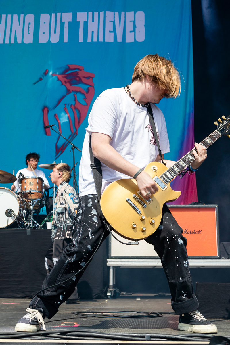 Nothing But Thieves @ Rock am Ring 2023, picture 4, photographed by Edwin Houdevelt - FrontView Magazine