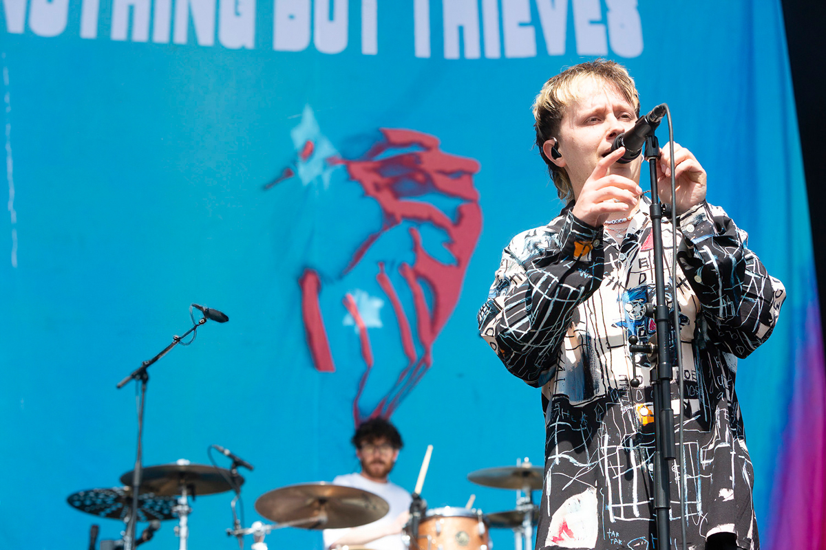 Nothing But Thieves @ Rock am Ring 2023, picture 5, photographed by Edwin Houdevelt - FrontView Magazine