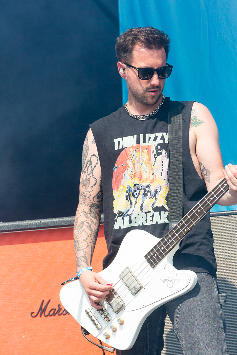Nothing But Thieves @ Rock am Ring 2023, picture 12, photographed by Edwin Houdevelt - FrontView Magazine