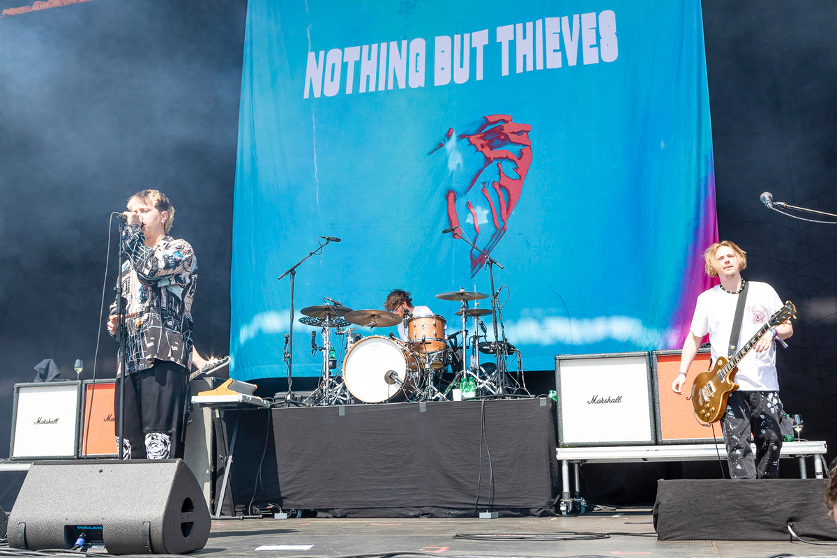 Nothing But Thieves @ Rock am Ring 2023, picture 18, photographed by Edwin Houdevelt - FrontView Magazine