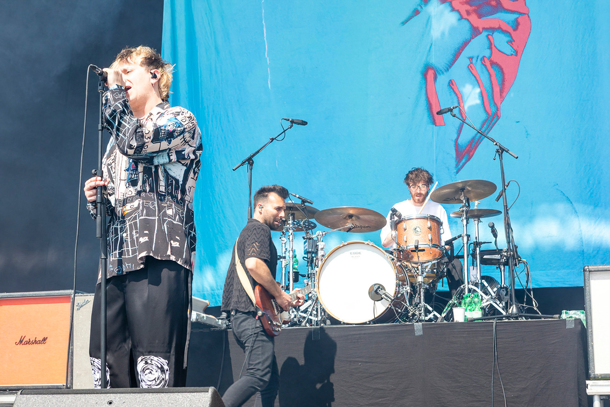 Nothing But Thieves @ Rock am Ring 2023, picture 19, photographed by Edwin Houdevelt - FrontView Magazine