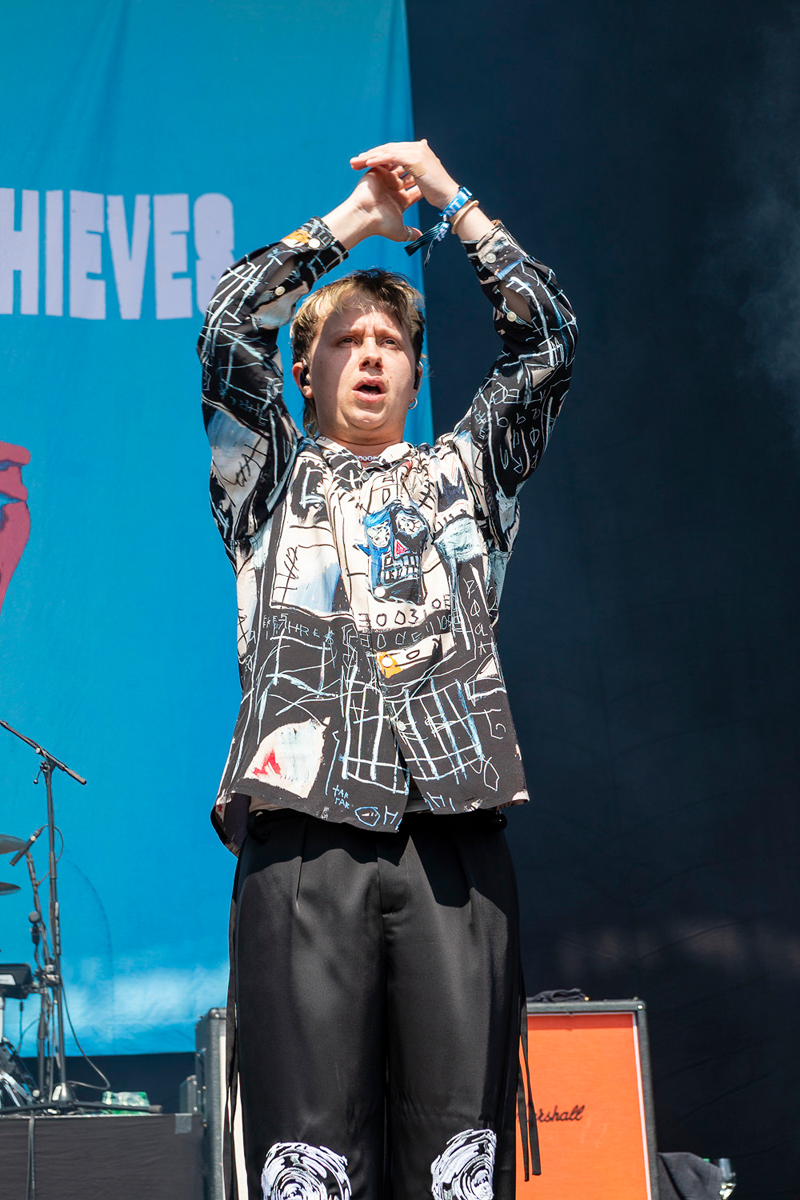 Nothing But Thieves @ Rock am Ring 2023, picture 20, photographed by Edwin Houdevelt - FrontView Magazine