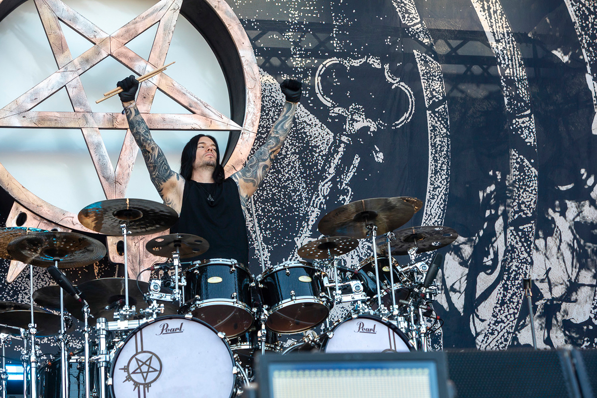 Arch Enemy @ Rock am Ring 2023, foto 1, foto's door Edwin Houdevelt - FrontView Magazine