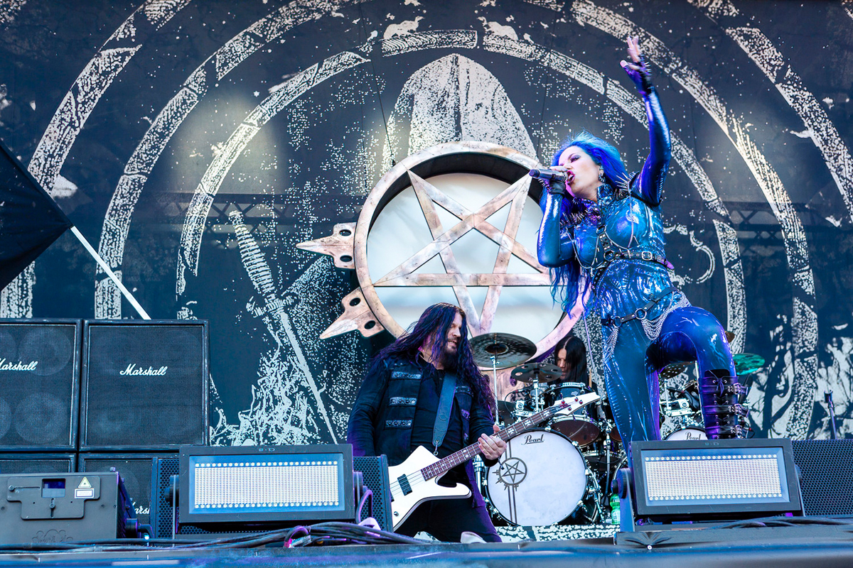 Arch Enemy @ Rock am Ring 2023, foto 4, foto's door Edwin Houdevelt - FrontView Magazine