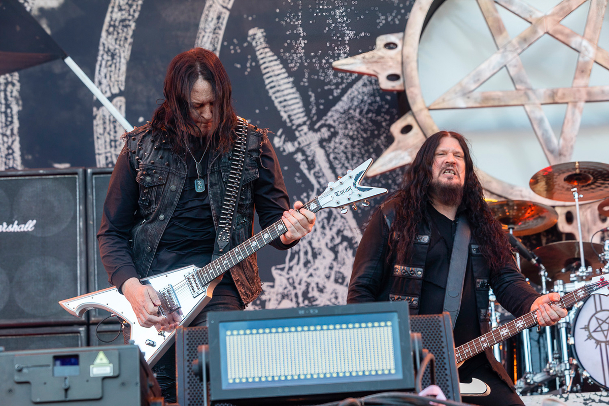 Arch Enemy @ Rock am Ring 2023, foto 9, foto's door Edwin Houdevelt - FrontView Magazine