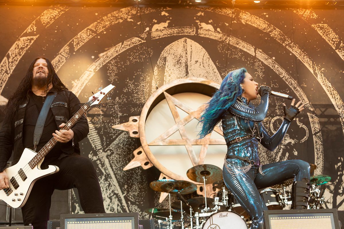 Arch Enemy @ Rock am Ring 2023, foto 11, foto's door Edwin Houdevelt - FrontView Magazine