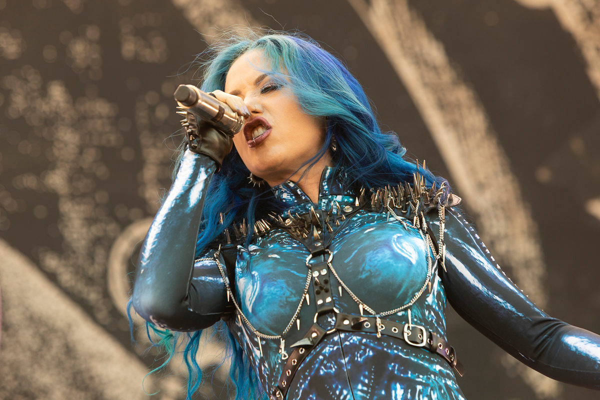 Arch Enemy @ Rock am Ring 2023, foto 12, foto's door Edwin Houdevelt - FrontView Magazine