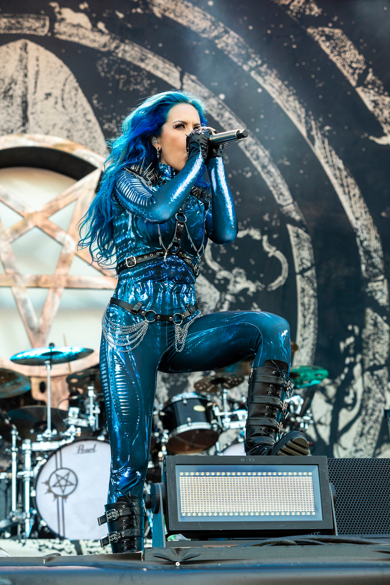 Arch Enemy @ Rock am Ring 2023, foto 15, foto's door Edwin Houdevelt - FrontView Magazine