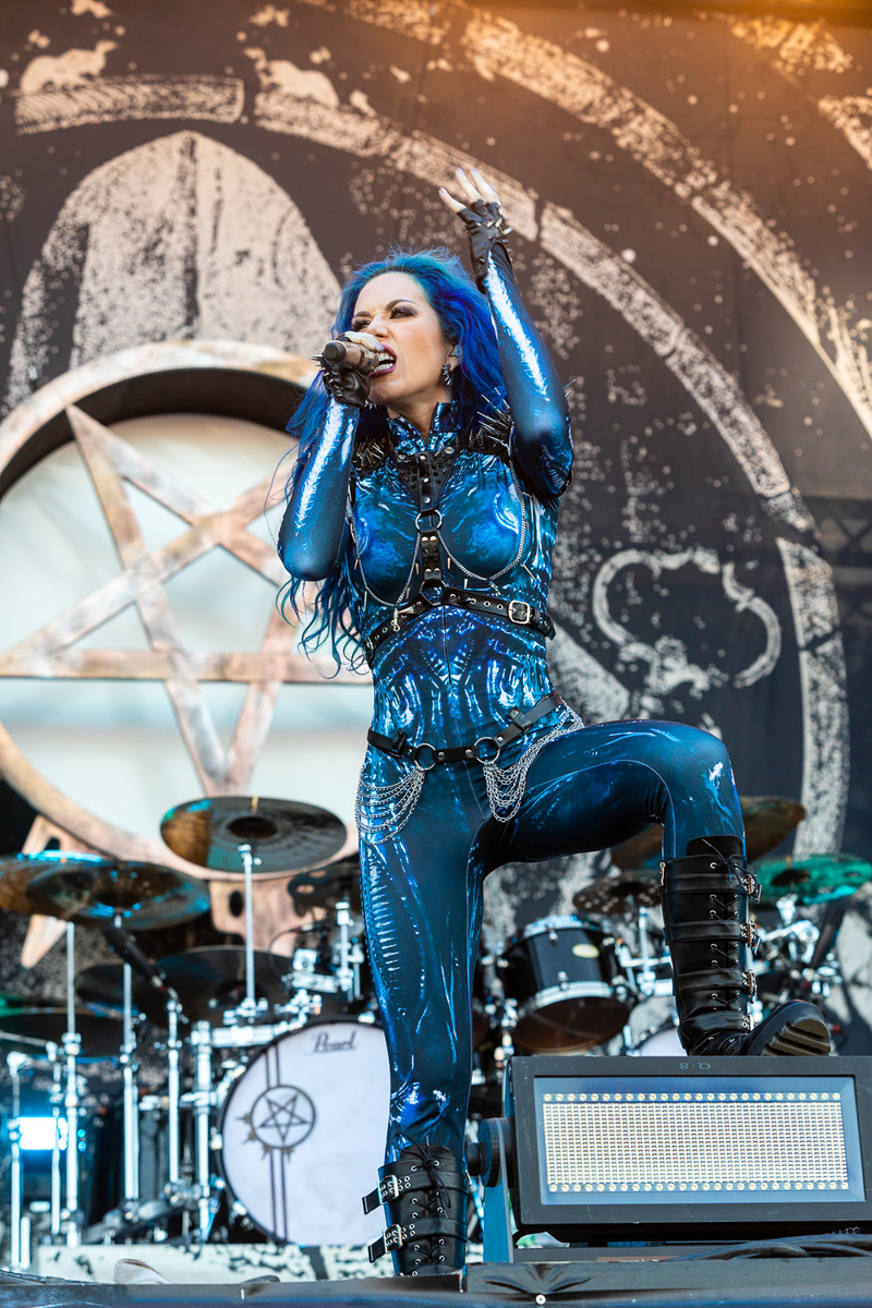 Arch Enemy @ Rock am Ring 2023, foto 17, foto's door Edwin Houdevelt - FrontView Magazine