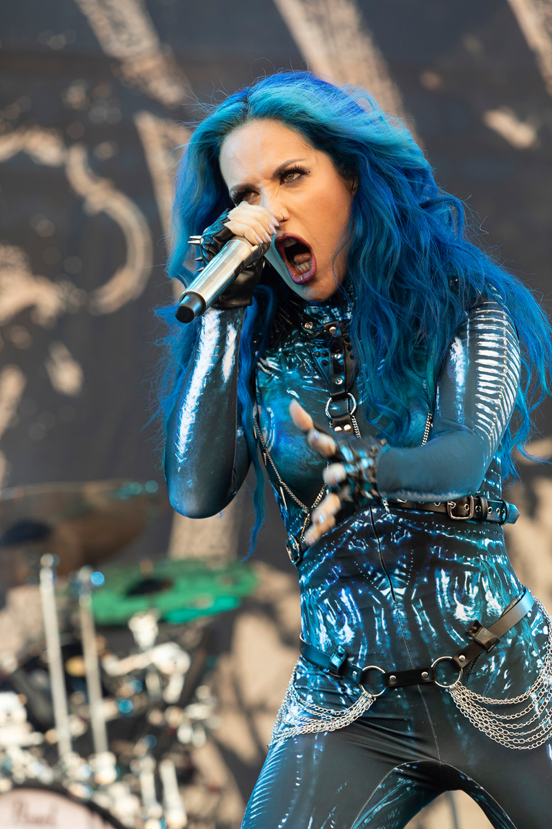 Arch Enemy @ Rock am Ring 2023, foto 18, foto's door Edwin Houdevelt - FrontView Magazine