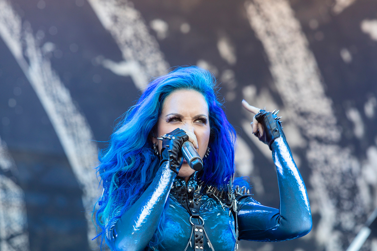 Arch Enemy @ Rock am Ring 2023, foto 20, foto's door Edwin Houdevelt - FrontView Magazine