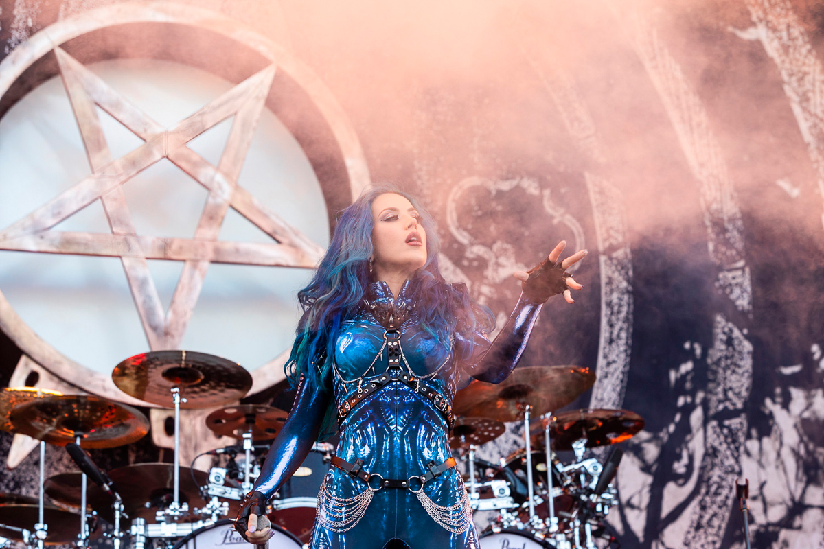 Arch Enemy @ Rock am Ring 2023, foto 22, foto's door Edwin Houdevelt - FrontView Magazine