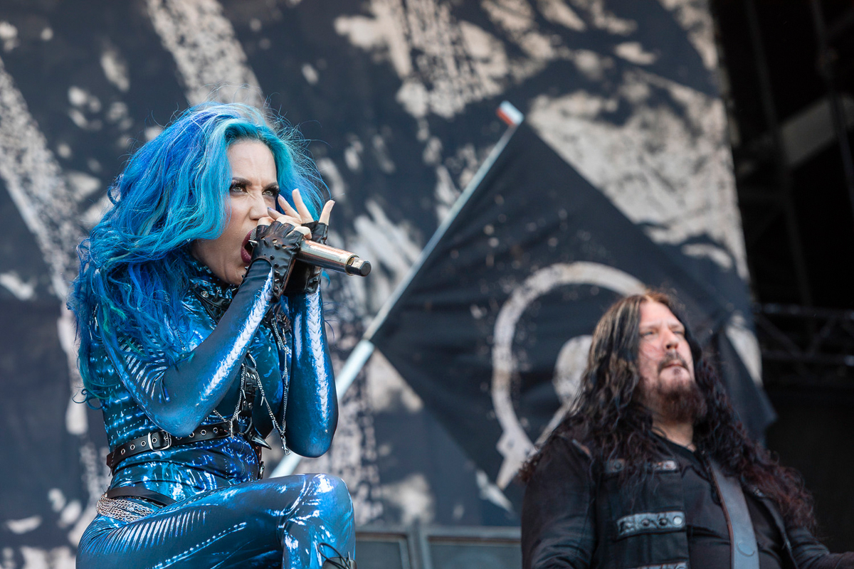 Arch Enemy @ Rock am Ring 2023, foto 24, foto's door Edwin Houdevelt - FrontView Magazine