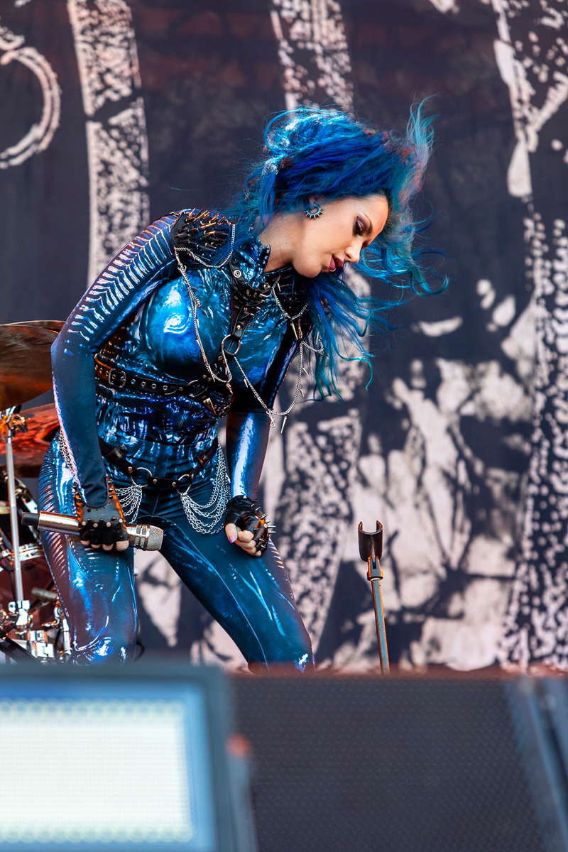 Arch Enemy @ Rock am Ring 2023, foto 25, foto's door Edwin Houdevelt - FrontView Magazine