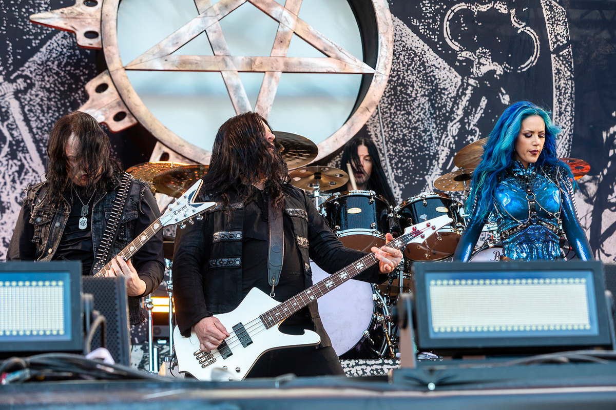Arch Enemy @ Rock am Ring 2023, foto 26, foto's door Edwin Houdevelt - FrontView Magazine