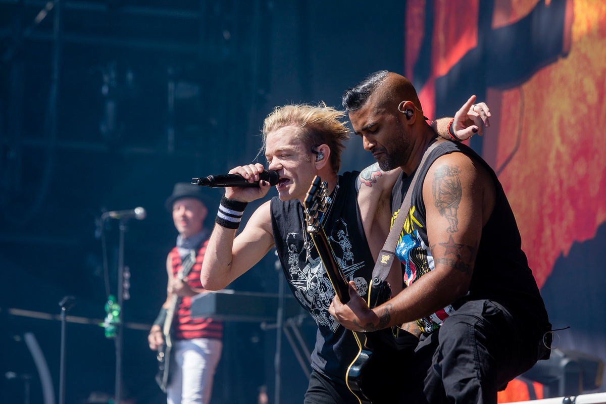 Sum 41 @ Rock am Ring 2023, foto 1, foto's door Edwin Houdevelt - FrontView Magazine