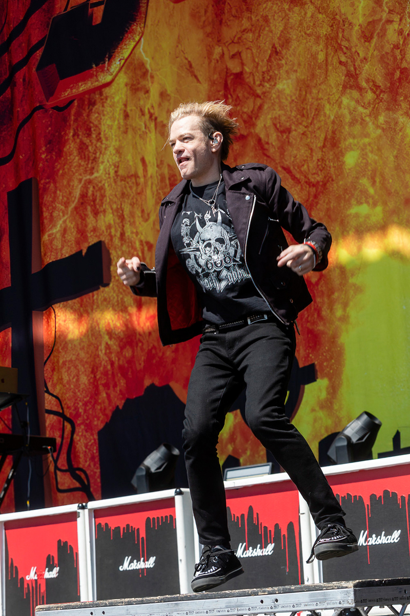 Sum 41 @ Rock am Ring 2023, foto 4, foto's door Edwin Houdevelt - FrontView Magazine