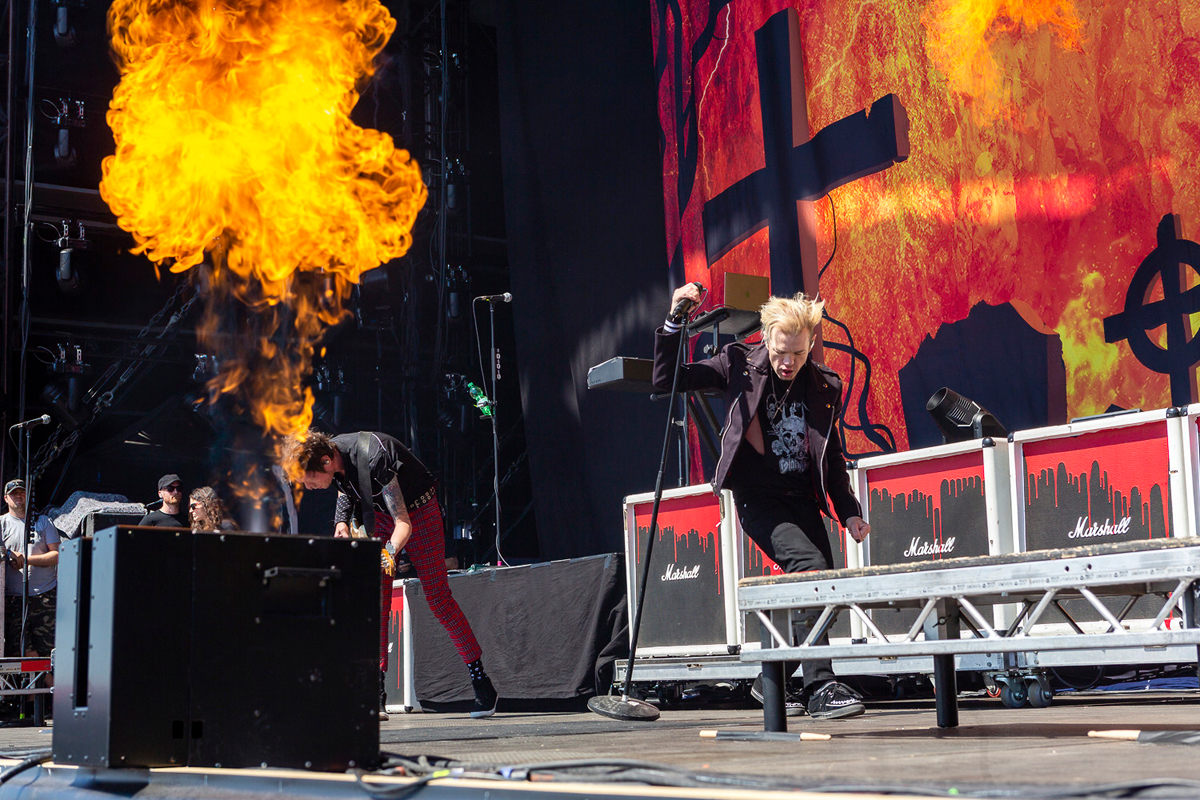 Sum 41 @ Rock am Ring 2023, foto 7, foto's door Edwin Houdevelt - FrontView Magazine