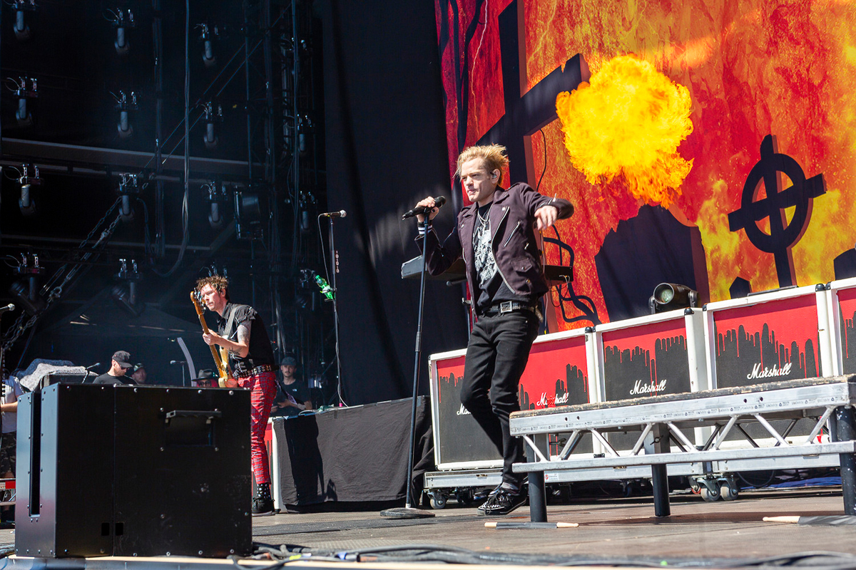 Sum 41 @ Rock am Ring 2023, foto 8, foto's door Edwin Houdevelt - FrontView Magazine