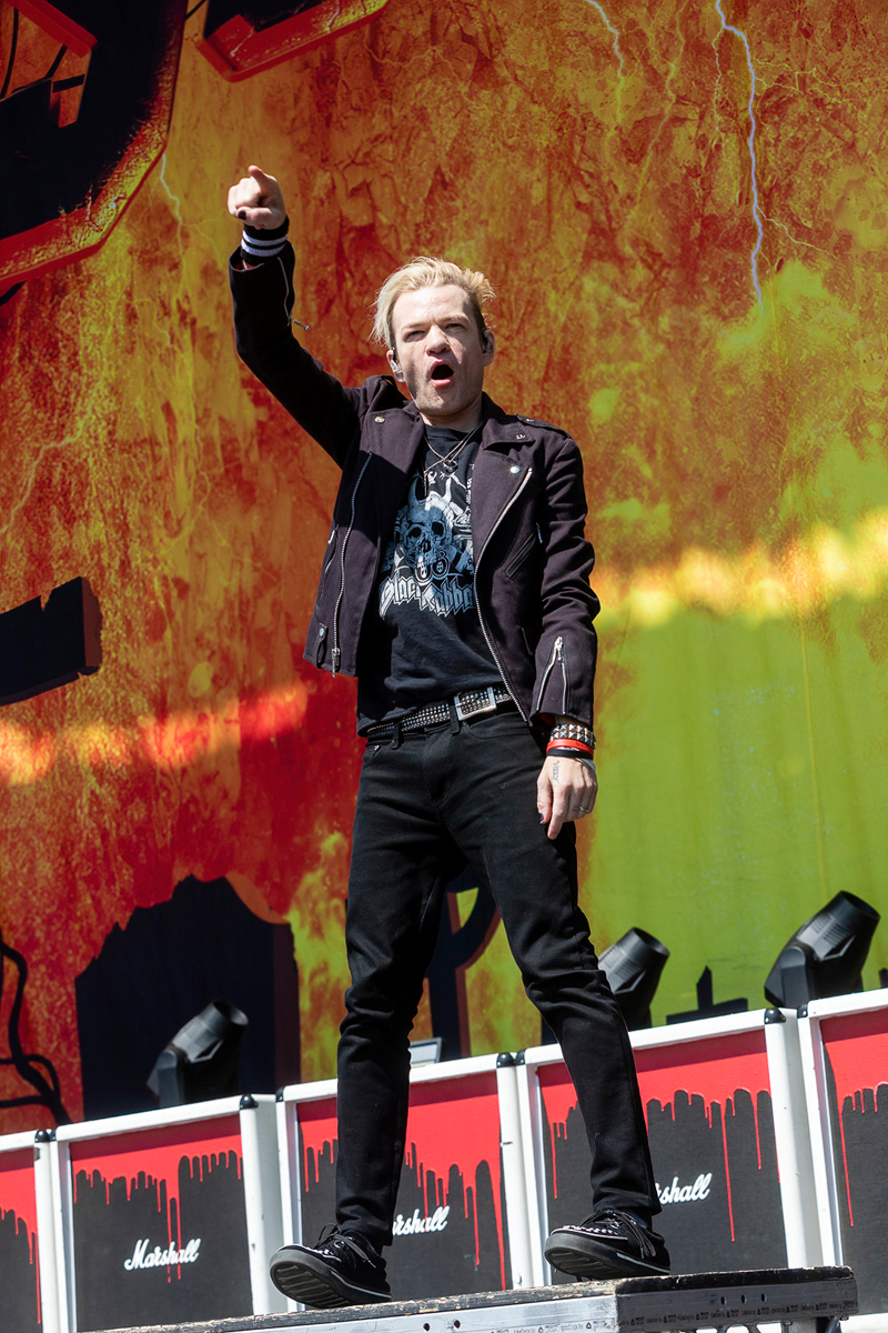 Sum 41 @ Rock am Ring 2023, foto 11, foto's door Edwin Houdevelt - FrontView Magazine