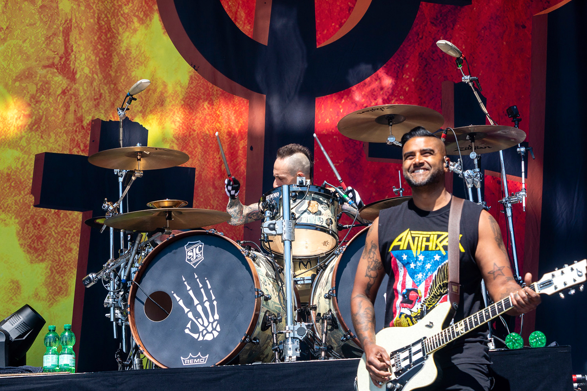 Sum 41 @ Rock am Ring 2023, foto 12, foto's door Edwin Houdevelt - FrontView Magazine