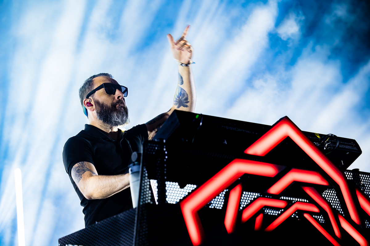 Carpenter Brut @ Rock am Ring 2023, picture 3, photographed by Dorien Goetschalckx - FrontView Magazine