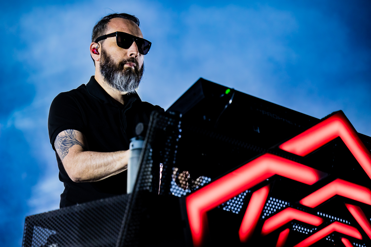 Carpenter Brut @ Rock am Ring 2023, picture 5, photographed by Dorien Goetschalckx - FrontView Magazine